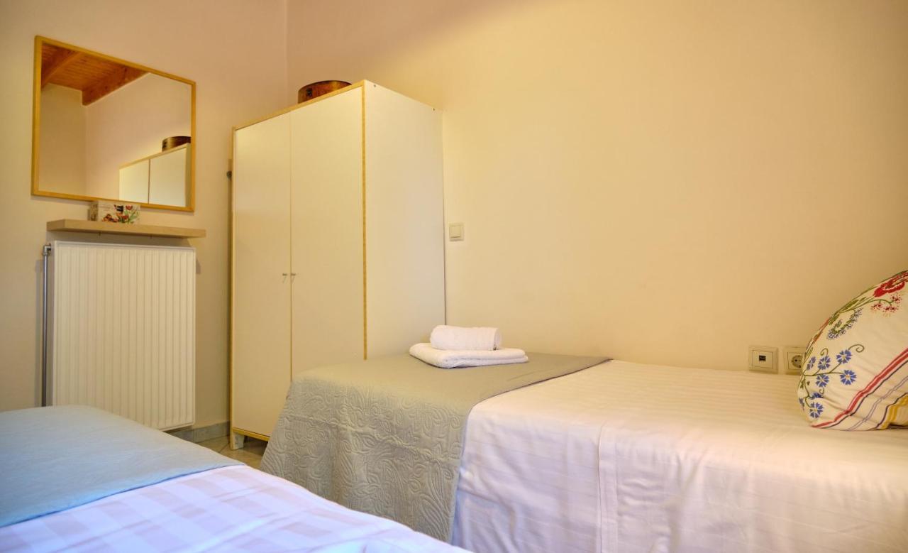 Drosia Beach House Almyros Corfu Almiros Beach Bagian luar foto