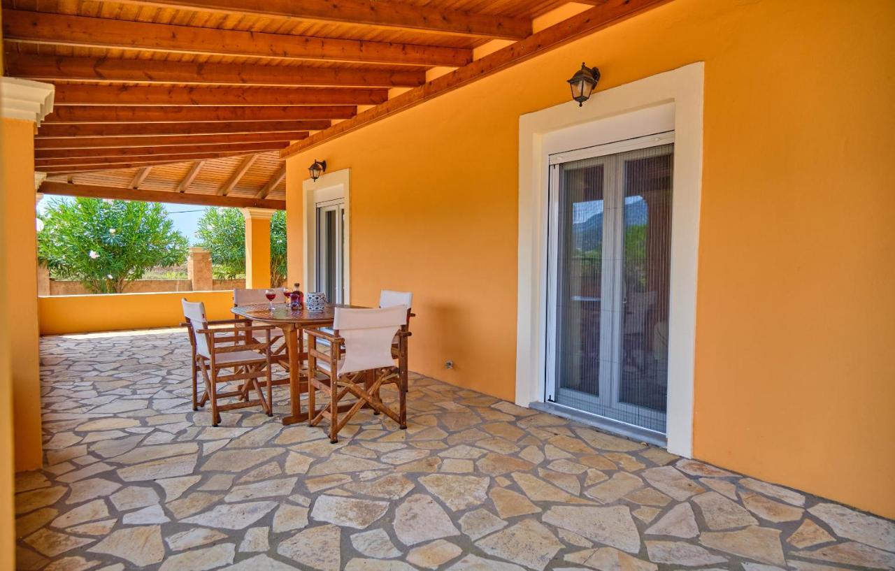Drosia Beach House Almyros Corfu Almiros Beach Bagian luar foto