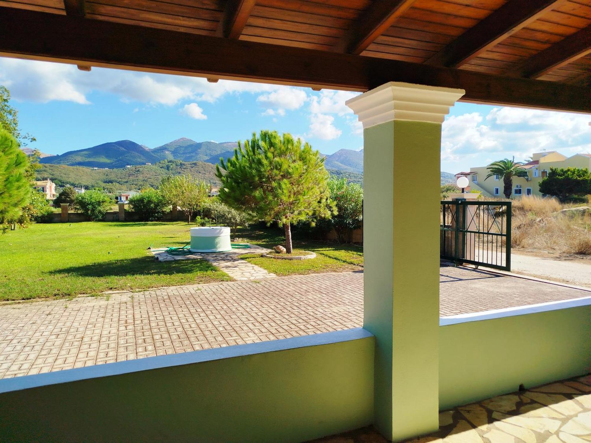 Drosia Beach House Almyros Corfu Almiros Beach Bagian luar foto